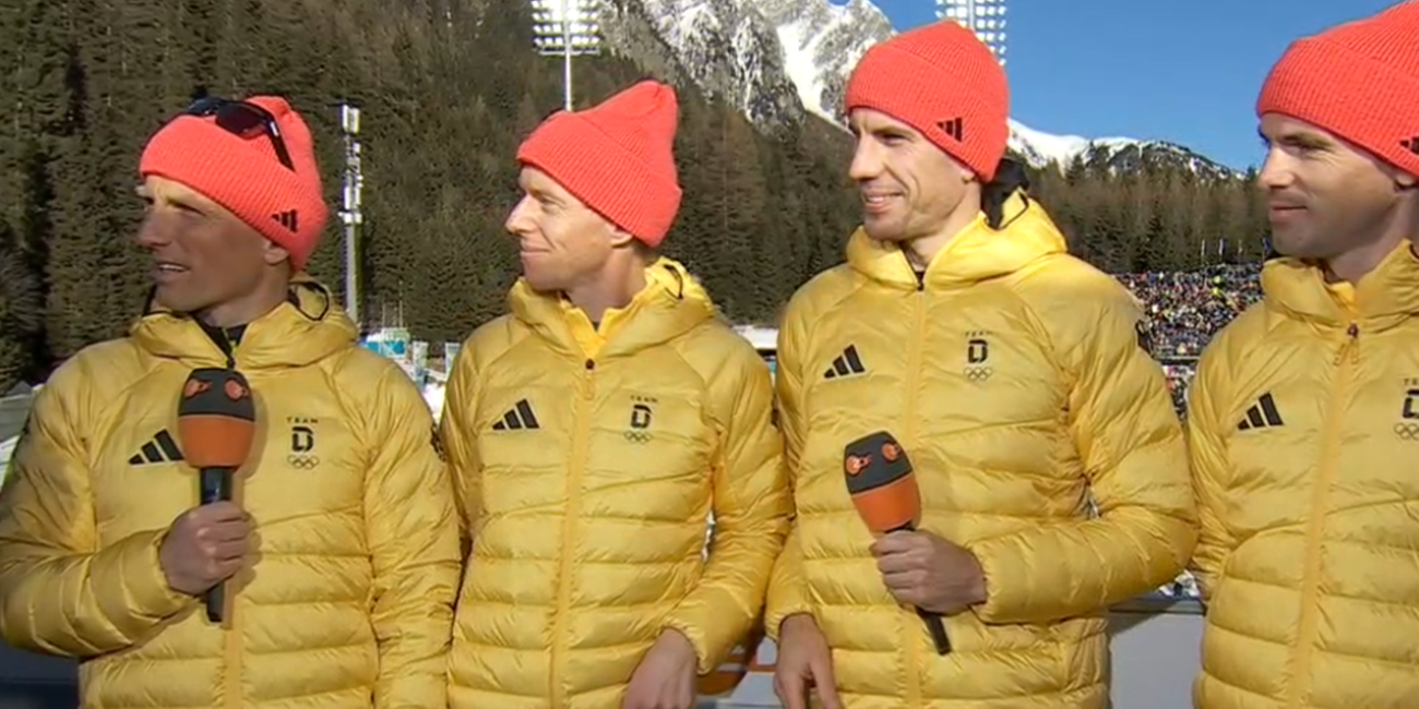 ZDF Interview der Biathleten von 2014
