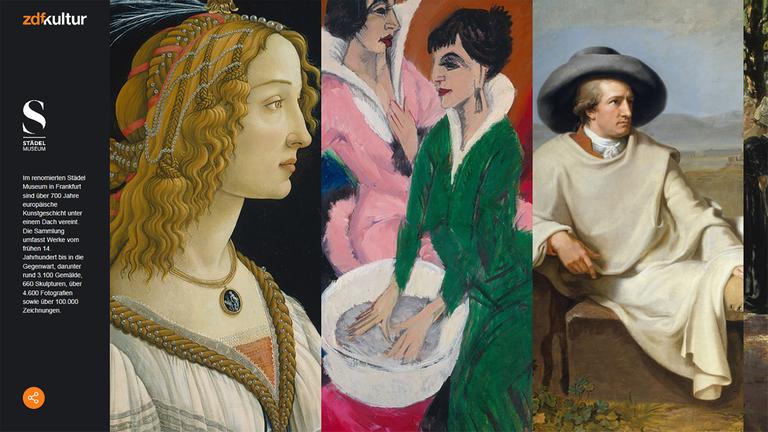 ZDFkultur - Kunsttool "Geheimnisse der Bilder" Vorschaubild Städel Museum