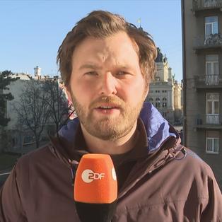 ZDF-Reporter Sebastian Ehm
