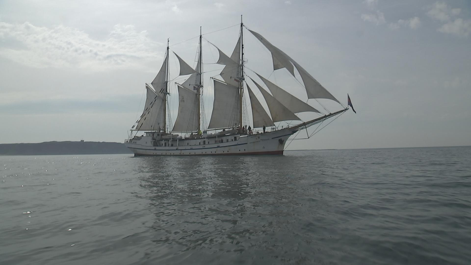 Segelschiff auf der Nordsee