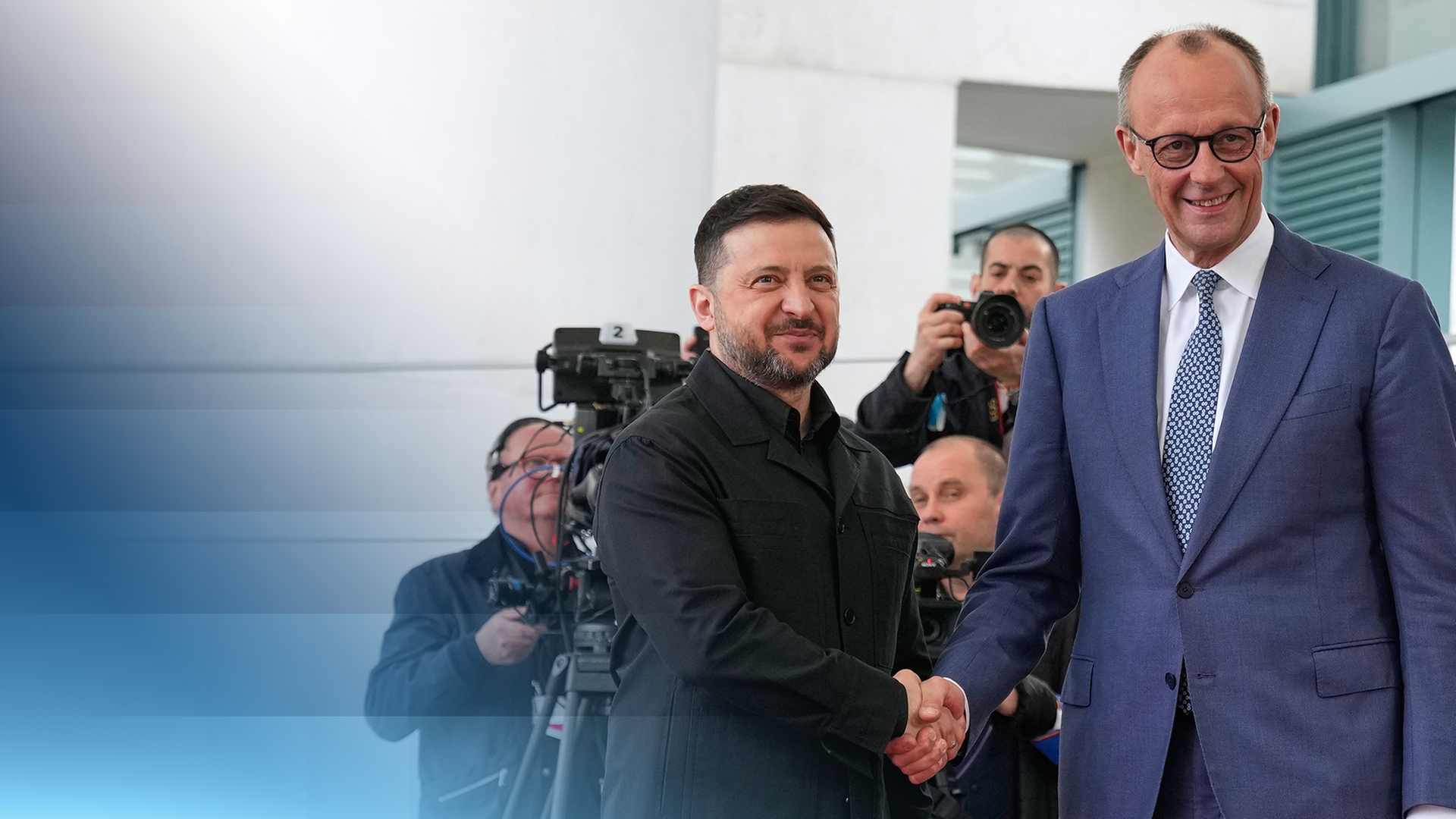 Friedrich Merz und Wolodymyr Selenskyj