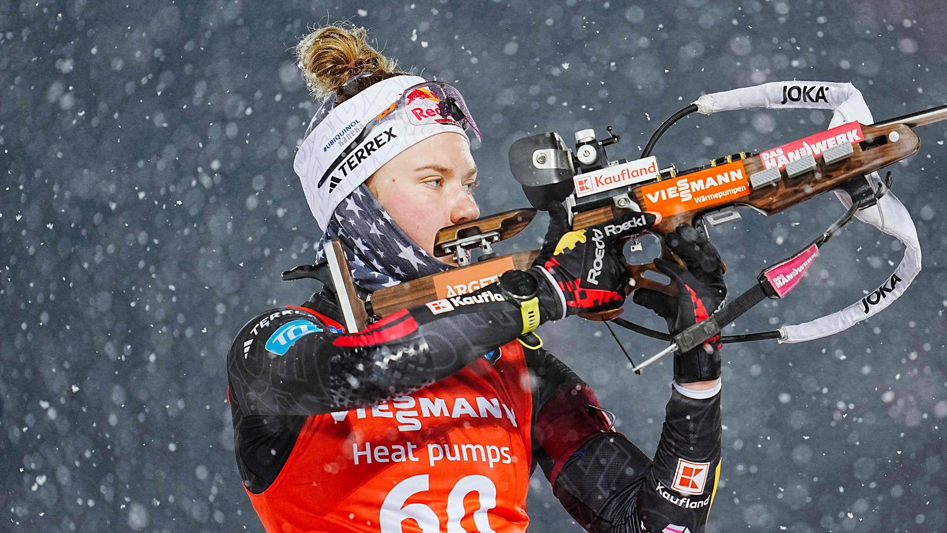 Selina Grotian (Deutschland) ist in Aktion. 