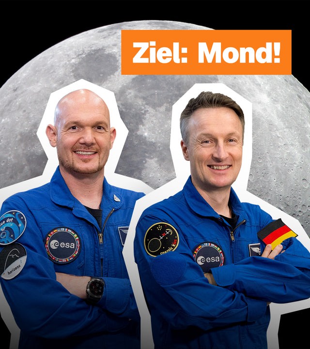 Erste Deutsche auf dem Mond