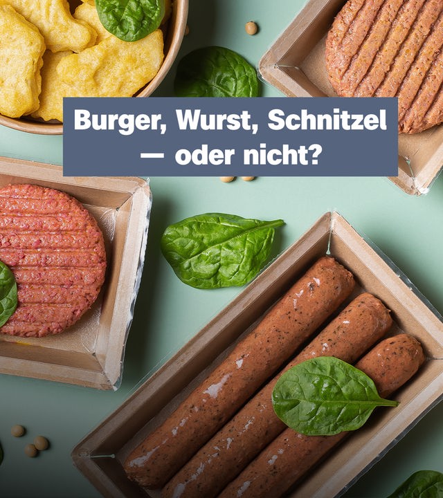 Burger, Wurst, Schnitzel oder nicht?