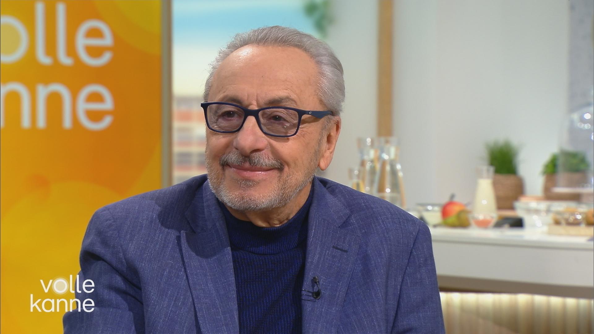 Wolfgang Stumph am "Volle Kanne"-Frühstückstisch