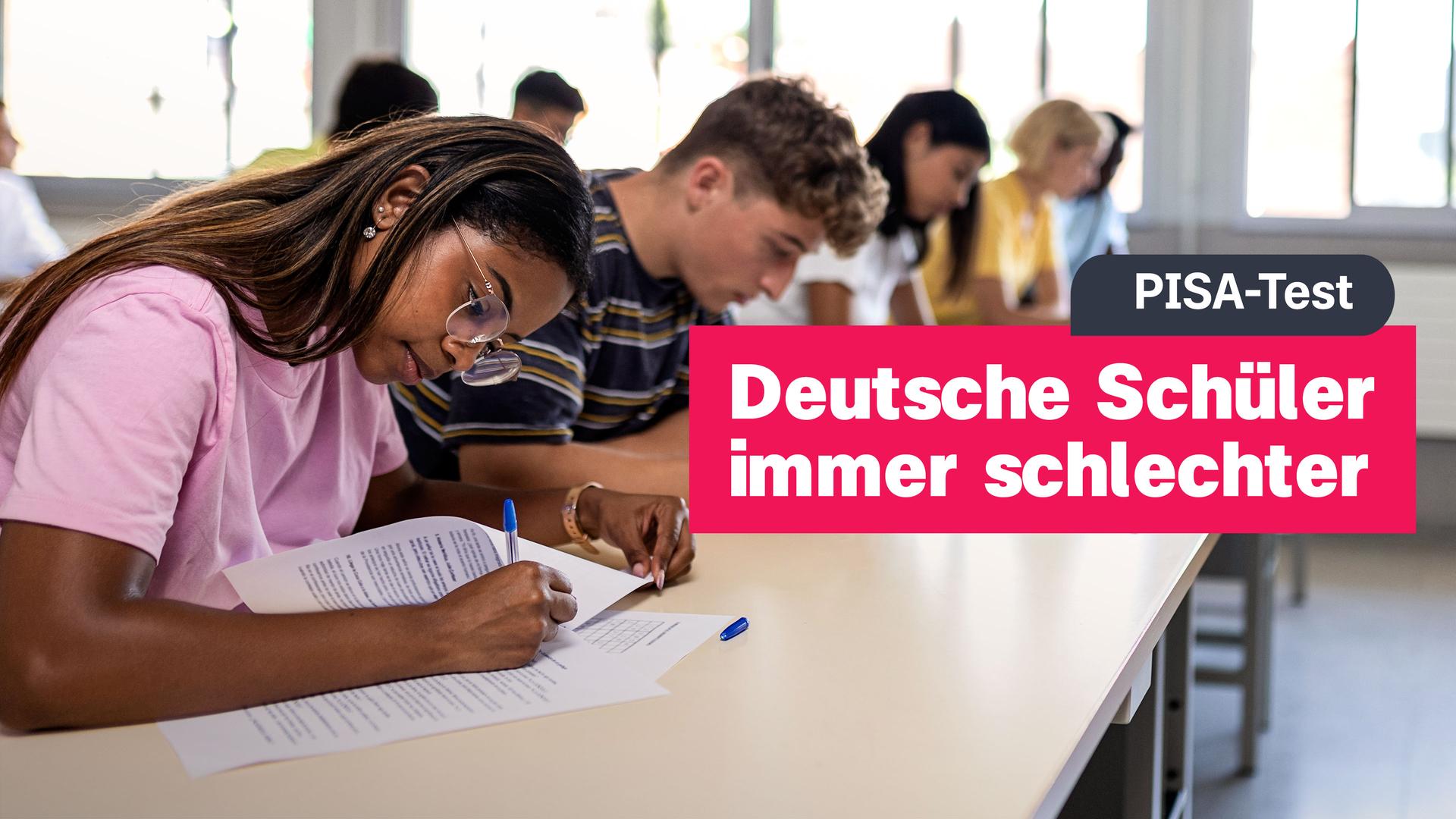 PISA-Studie: Deutsche Schüler immer schlechter