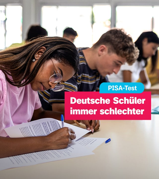PISA-Studie: Deutsche Schüler immer schlechter