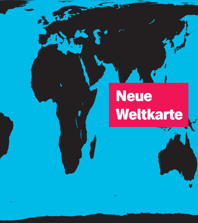 Neue Weltkarte.