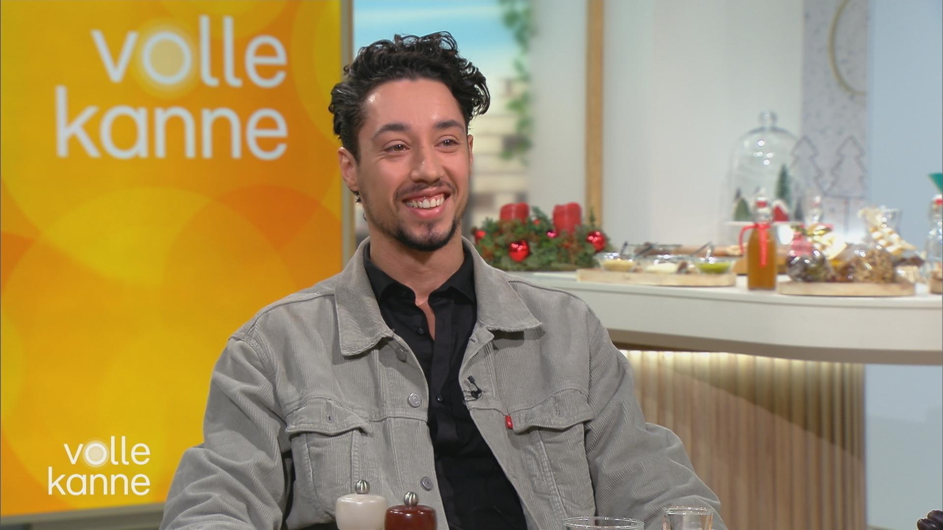 René Casselly am Volle Kanne Frühstückstisch