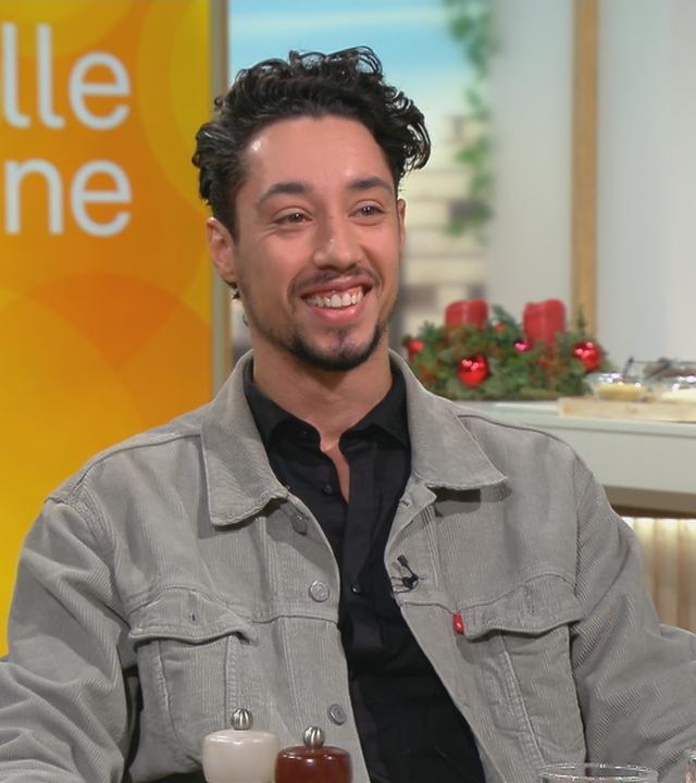 René Casselly am Volle Kanne Frühstückstisch