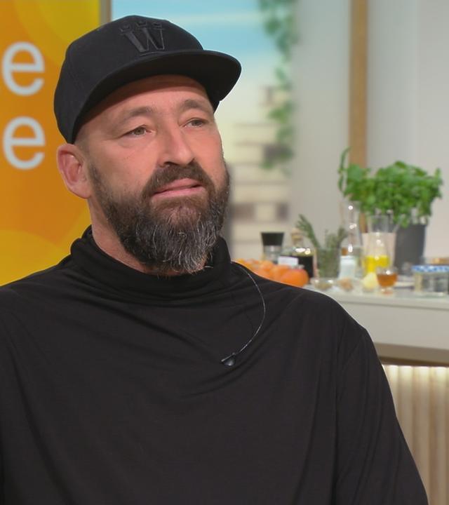 Gentleman zu Gast bei "Volle Kanne" am Frühstückstisch