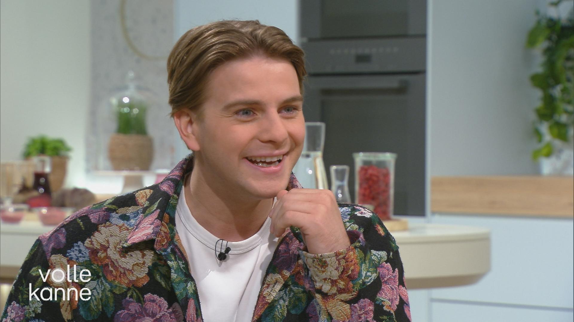 Vincent Gross am Volle-Kanne-Frühstückstisch