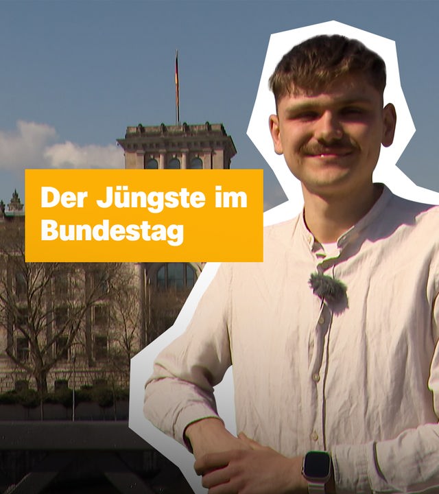 Der jüngste Bundestagsabgeordnete Luke Hoß