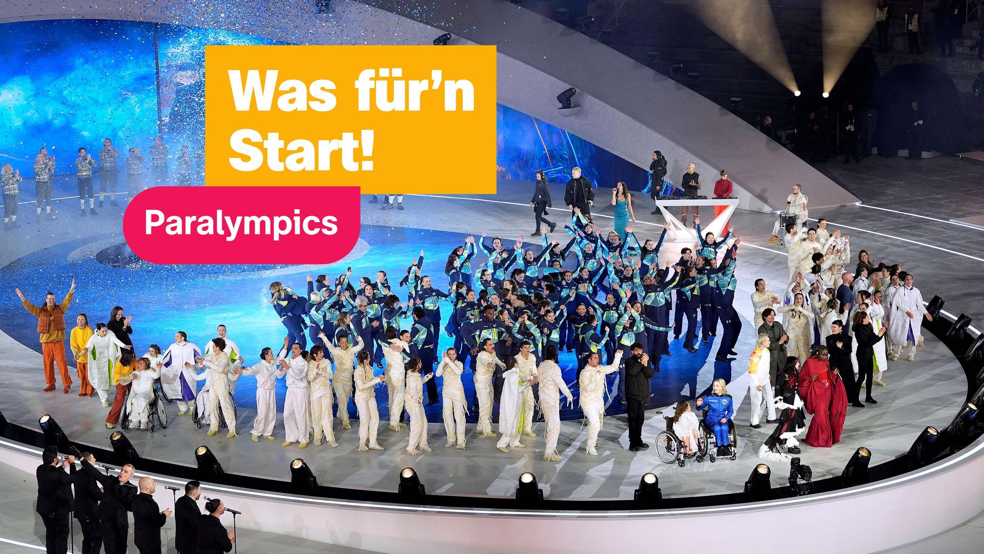 Paralympischen Winterspiele; Eröffnungsfeier; Was für'n Start