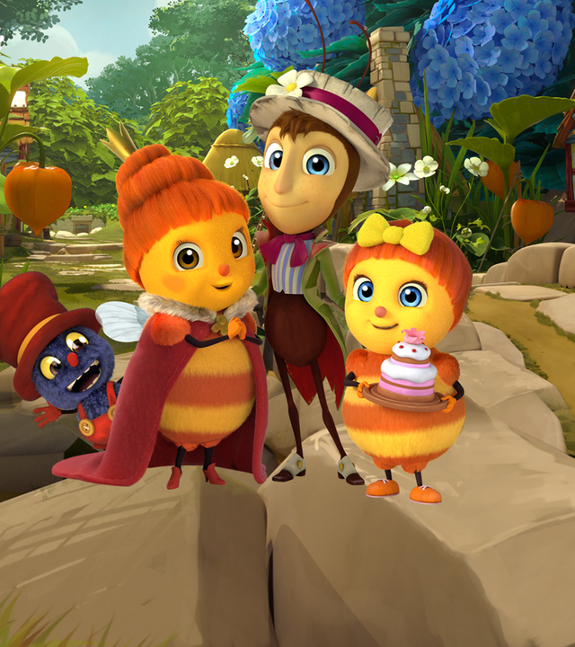 Kleine lustige Krabbler