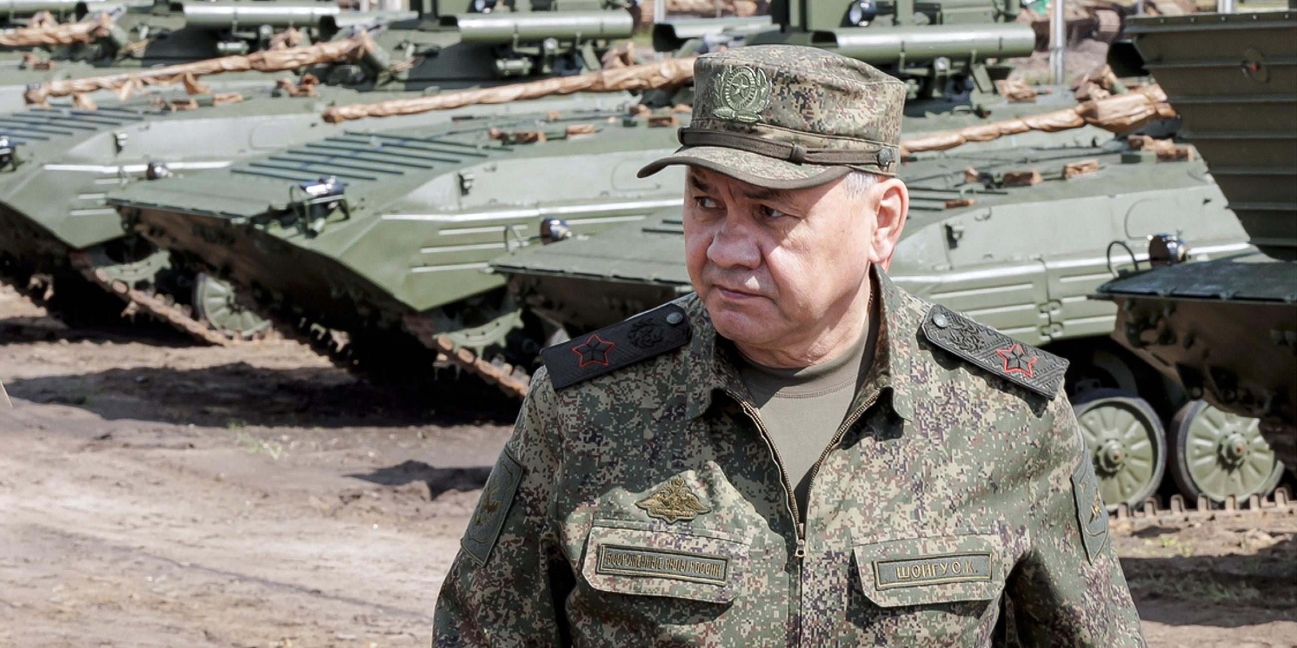 Russischer Verteidigungsminister Sergej Schoigu