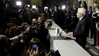 Sergio Mattarella am 27.05.2018 in Rom