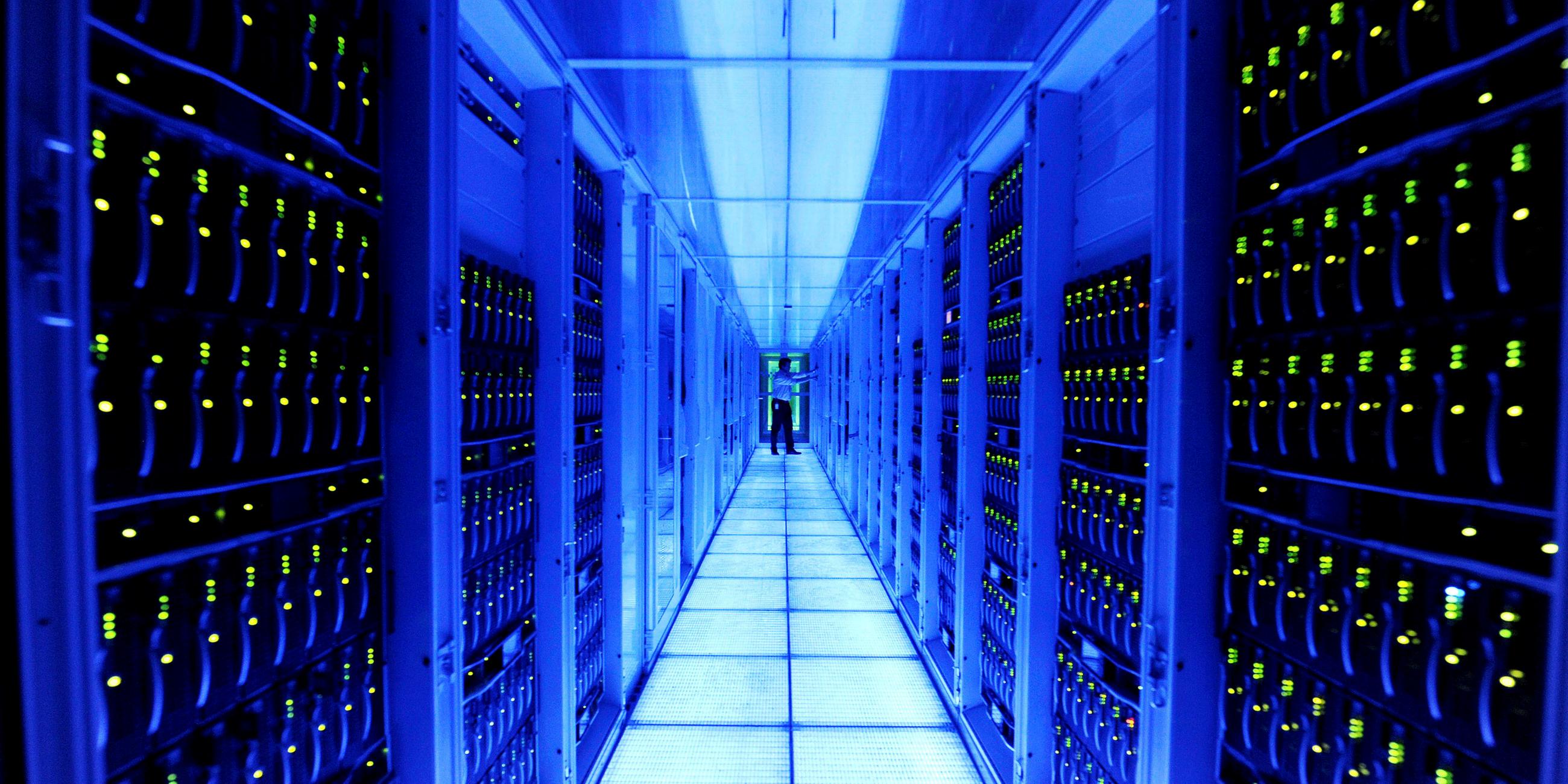 Serverraum der Firma SAP (Archivbild)
