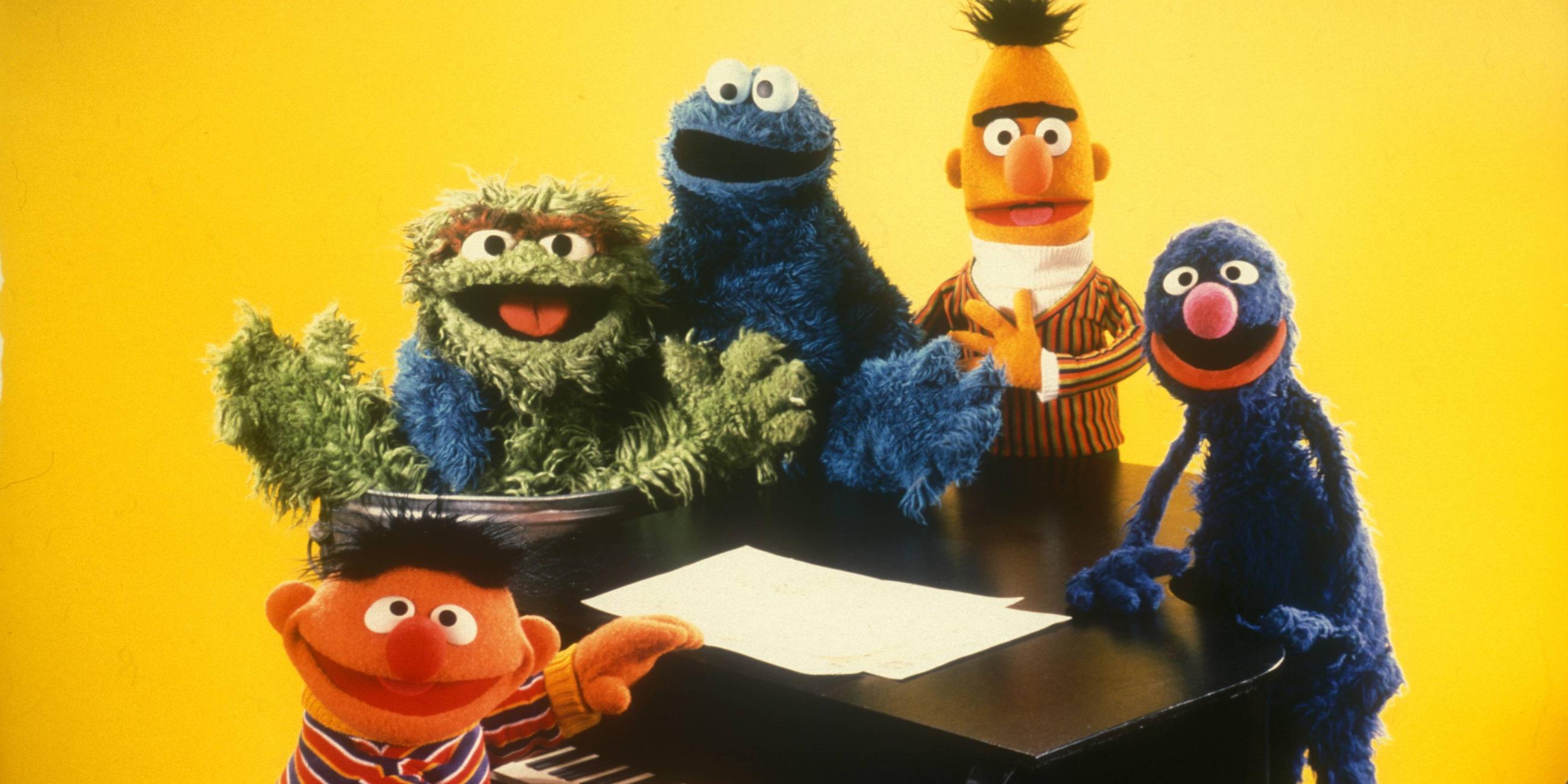 Grobi, Oscar, Krümmelmonster, Ernie und Bert