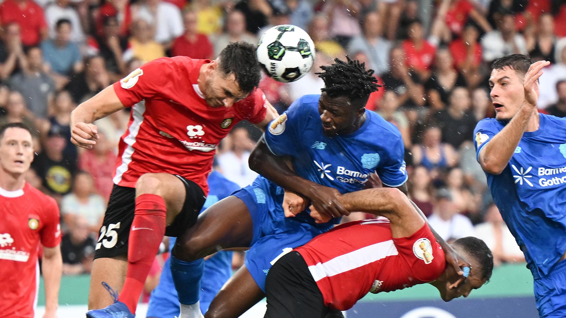 SG Sonnenhof Großaspach - Bayer Leverkusen.