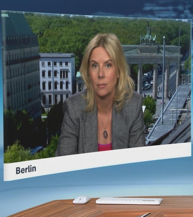 ZDF-Korrespondentin Britta Buchholz in Berlin