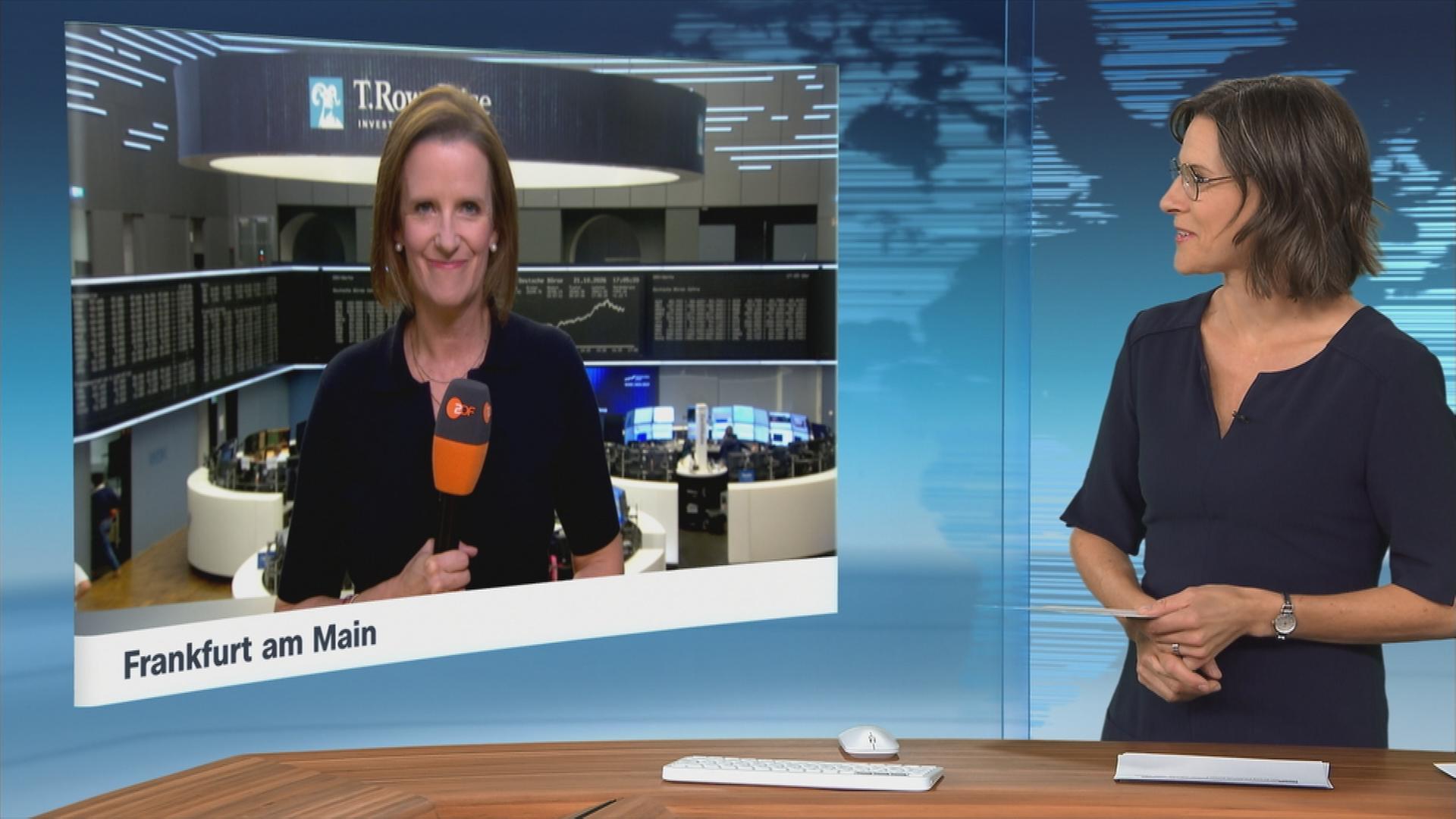 ZDF-Korrespondentin Valeria Haller ist zu sehen.