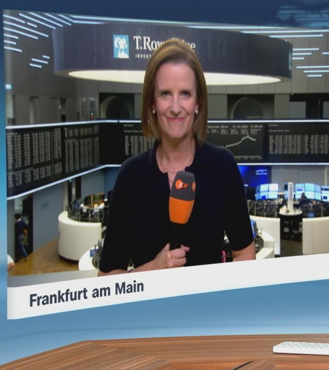 ZDF-Korrespondentin Valeria Haller ist zu sehen.