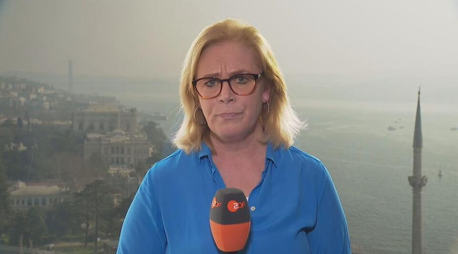 ZDF-Korrespondentin Isabelle Tümena berichtet aus Istanbul
