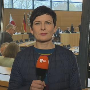 Melanie Haack im Thüringer Landtag
