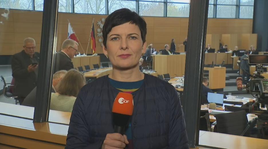 Melanie Haack im Thüringer Landtag