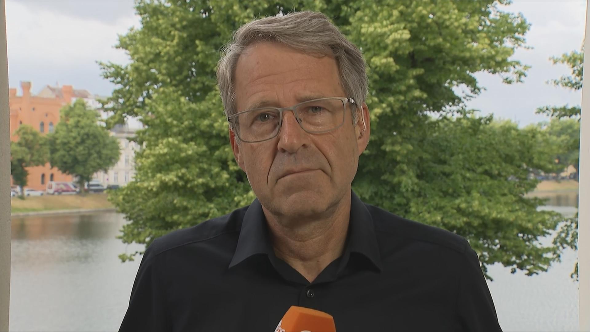 ZDF-Reporter Bernd Mosebach in Mecklenburg-Vorpommern