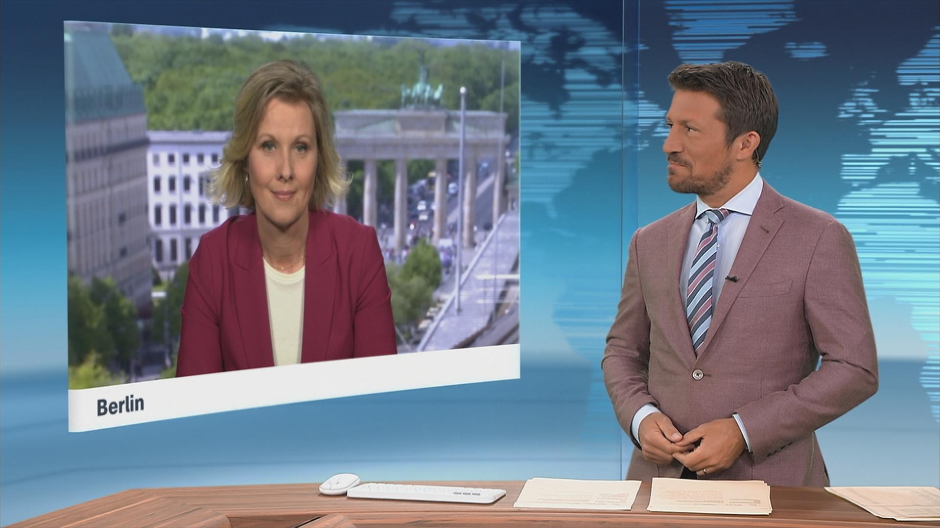 ZDF-Korrespondentin Nicole Diekmann in Berlin