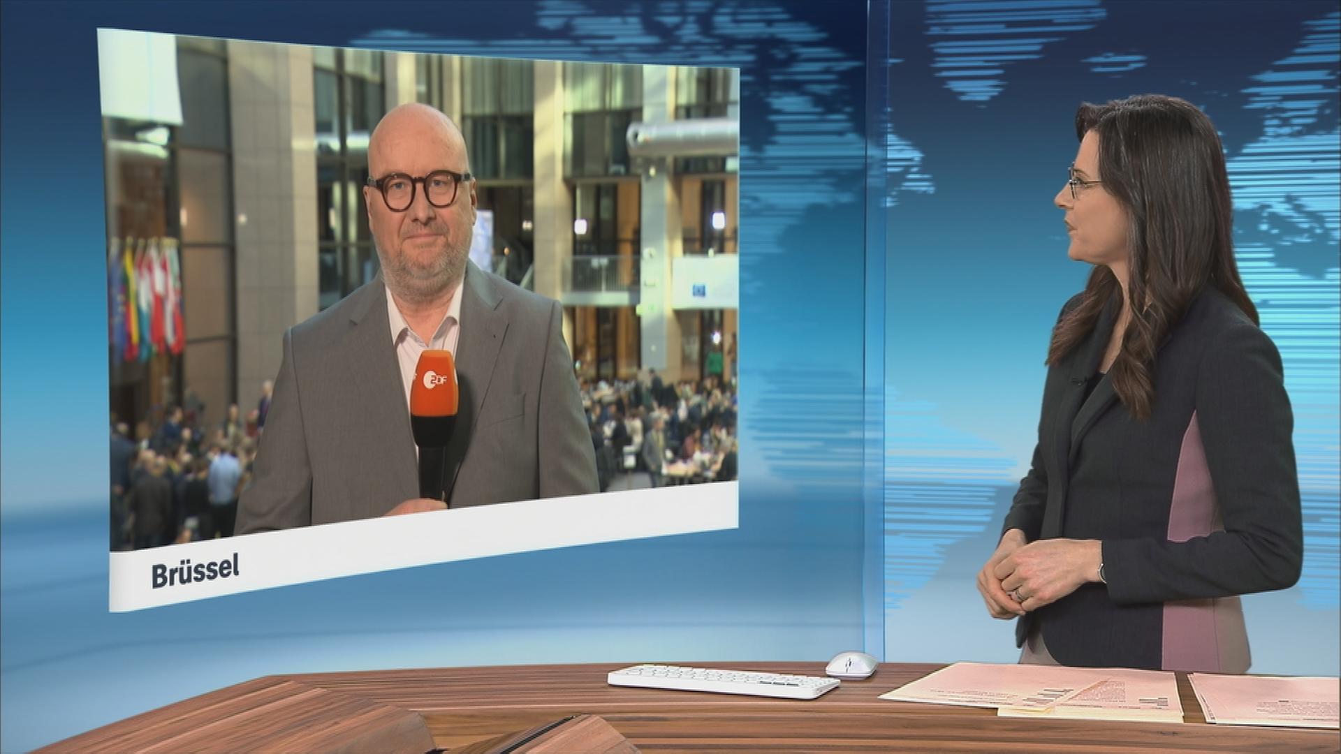 ZDF-Korrespondent Ulf Röller in Brüssel.
