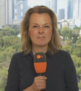 ZDF-Reporterin Henriette de Maizière berichtet aus Tel Aviv.