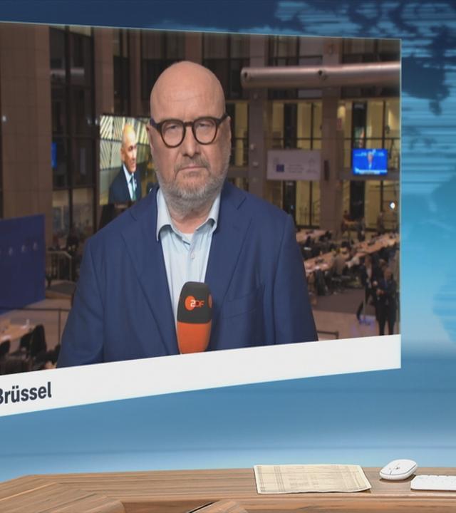 Schaltgespräch zur Finanzierungsnot der Ukraine