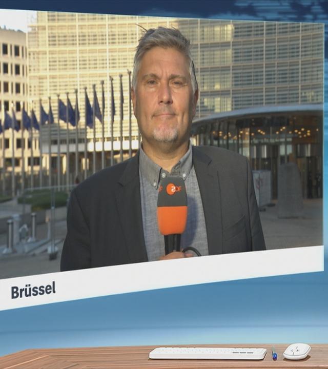 ZDF-Korrespondent Andreas Stamm berichtet aus Brüssel.