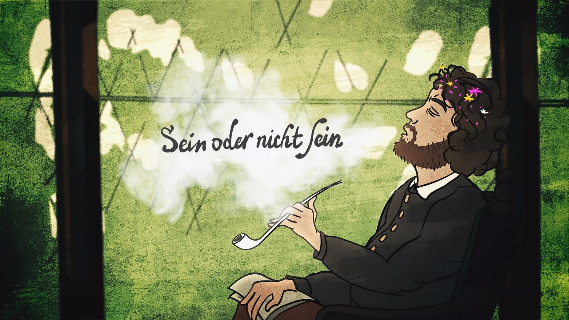 Shakespeare mit Cannabispfeife (Graphic Novel)