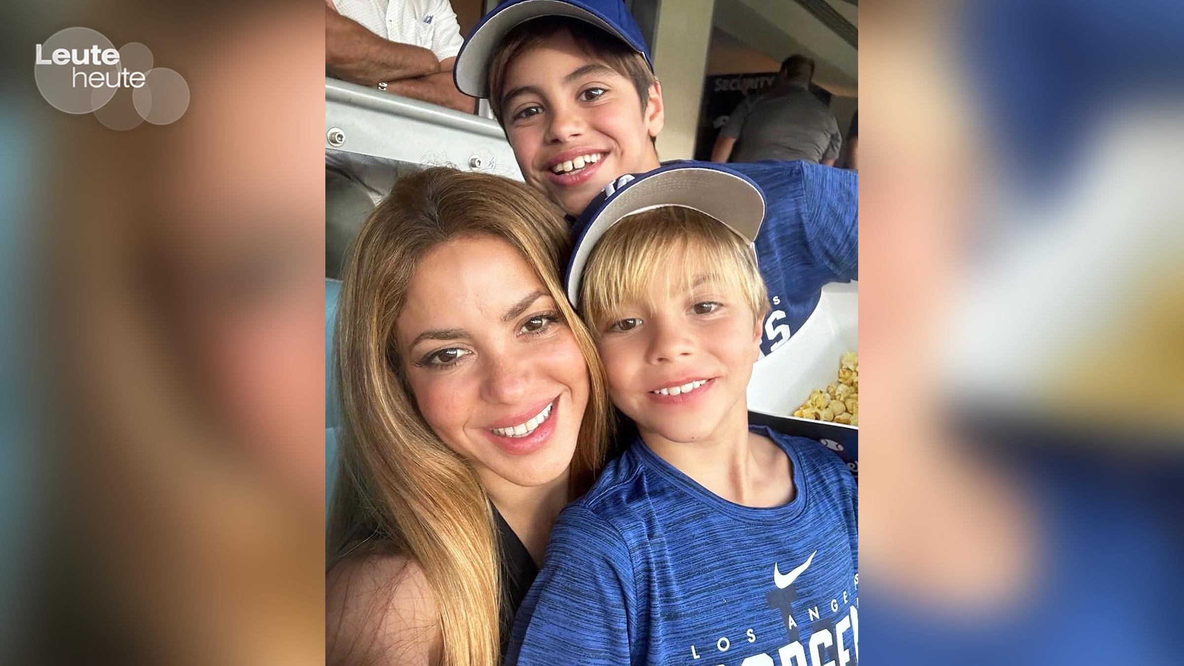 Shakira feiert die LA Dodgers