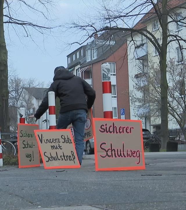 Plakate für sicheren Schulweg
