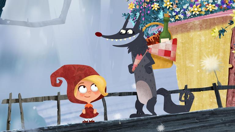 Rotkäppchen und der Wolf