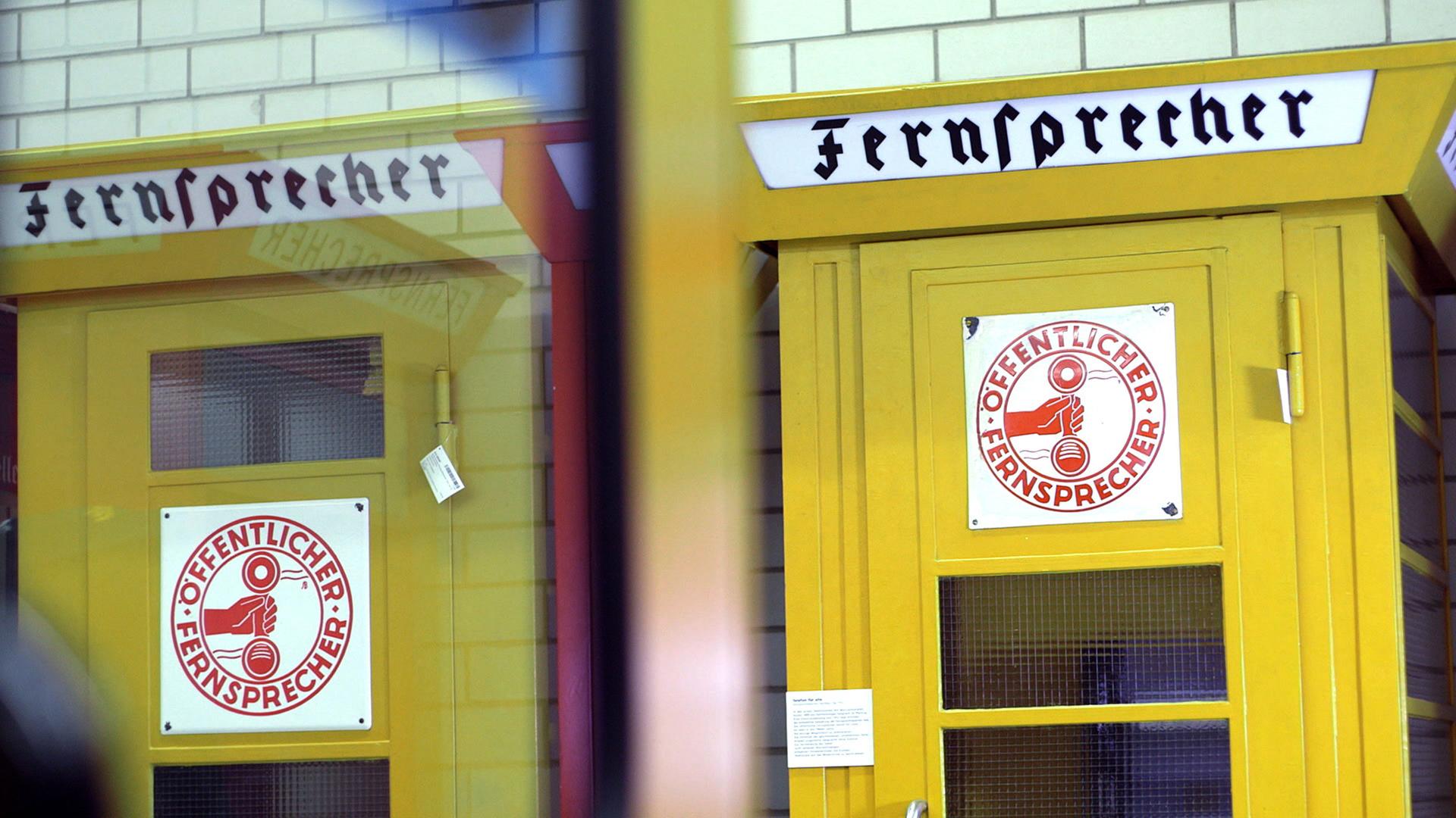 "Das war dann mal weg": Sie sind fast aus dem öffentlichen Leben verschwunden: die gelben Telefonhäuschen