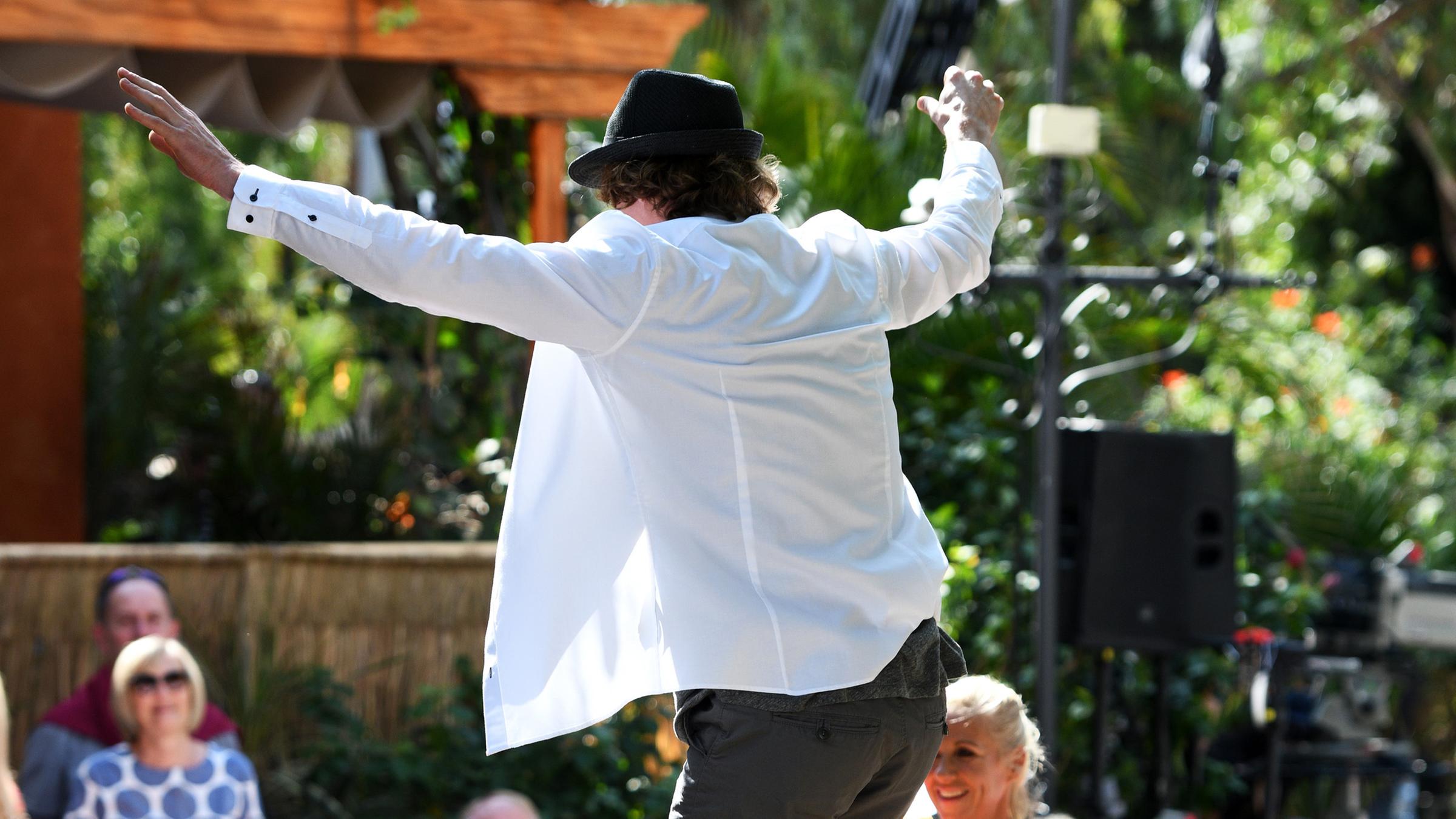 Slackliner Michael Siegmund