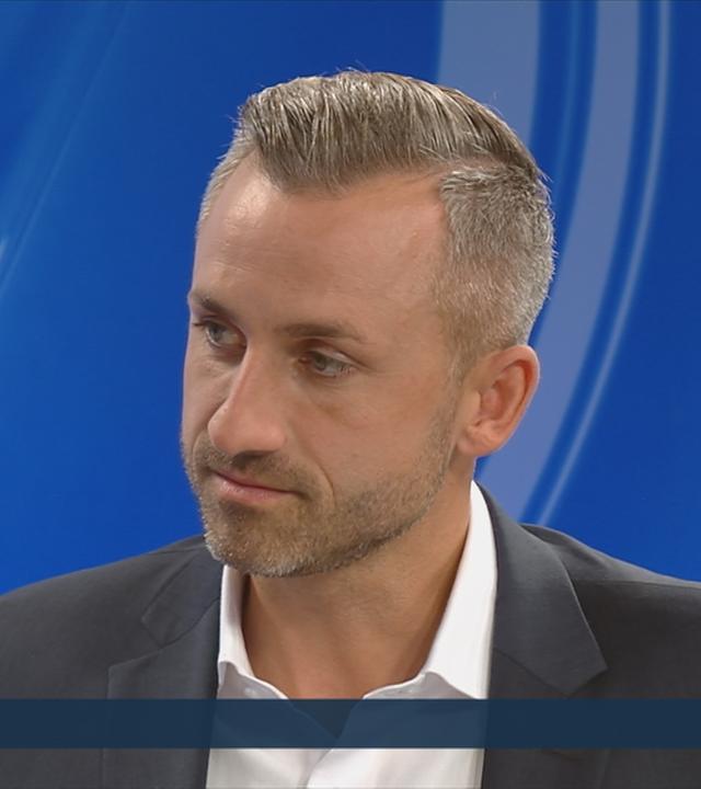 AfD-Spitzenkandidat Ulrich Siegmund mit einer Reaktion zur Landtagswahl in Sachsen-Anhalt.