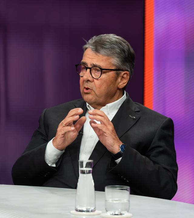 Sigmar Gabriel bei Maybrit Illner
