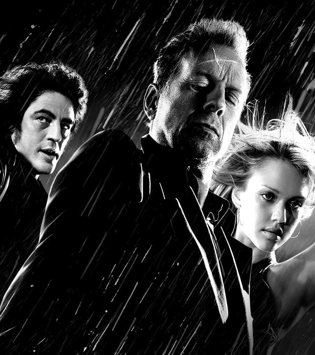 Plakatmotiv zum Film mit Rosario Dawson, Benicio del Toro, Bruce Willis und Jessica Alba.