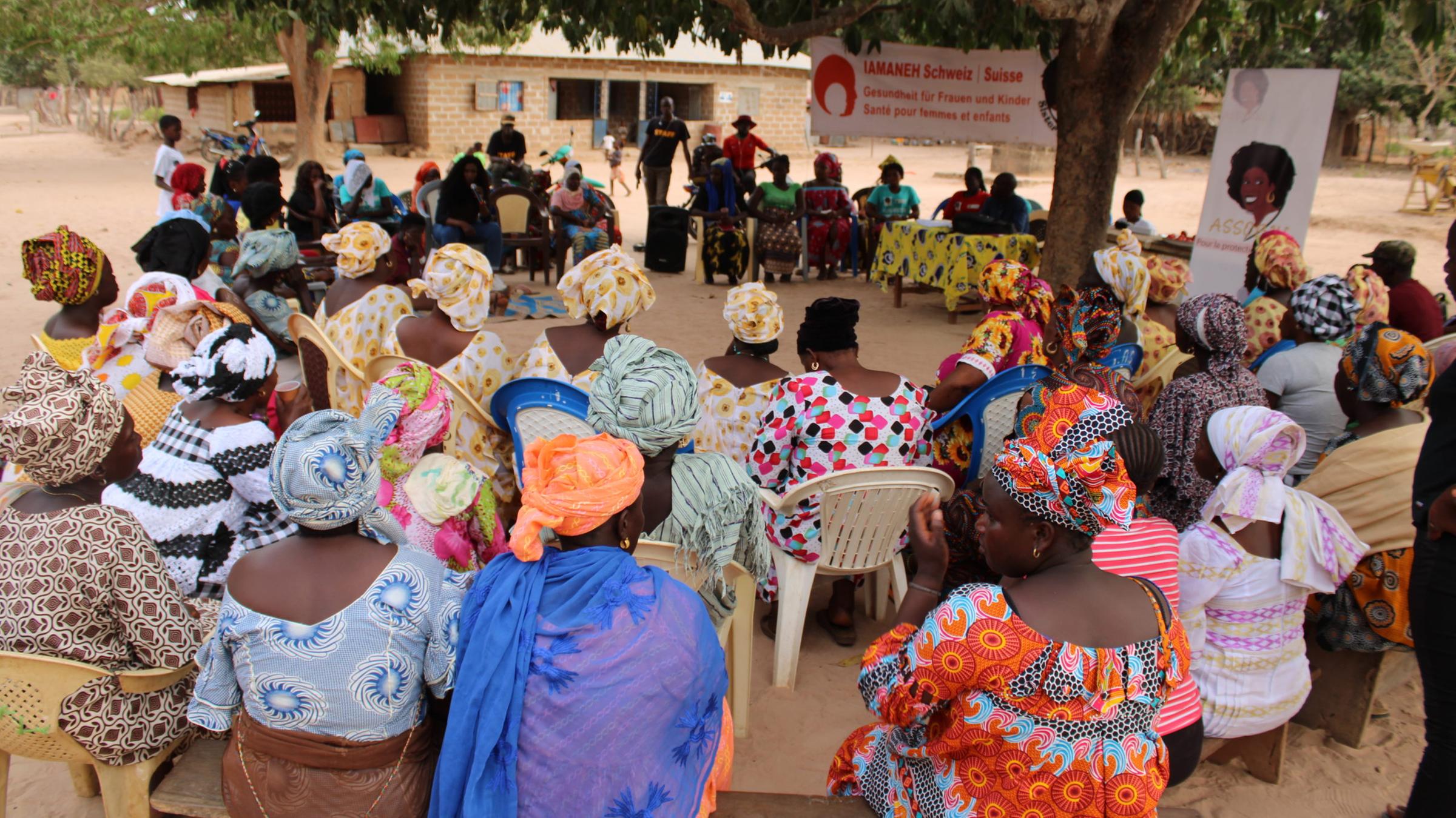 Sister Fa mit Projekt im Senegal