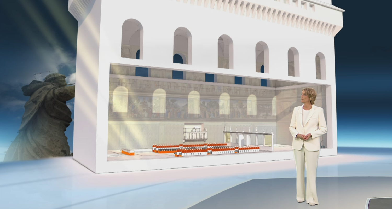 Video starten zum Konklave in 3D