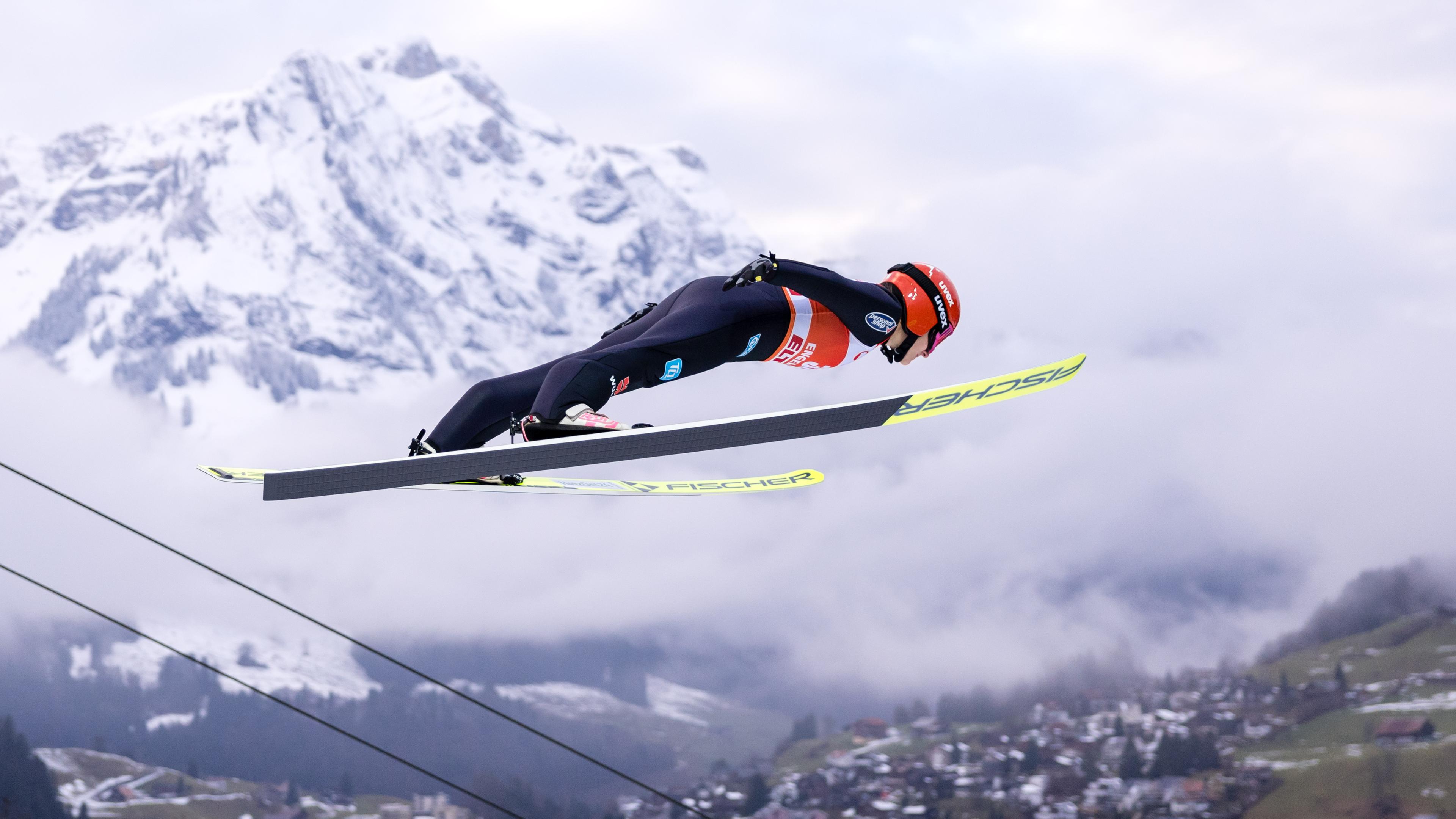 Skispringen: Katharina Schmid.