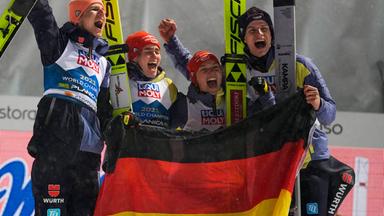 Wintersport: Biathlon, Skispringen, Ski-alpin U.v.m. - Live - Nordische Ski-wm: Skispringen Mixed Team, 1. + 2. Dg