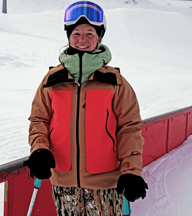 1, 2 oder 3: Vize-Juniorenweltmeisterin Muriel Mohr auf der Piste. 